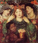 Dante Gabriel Rossetti The Bride (mk28) oil painting reproduction